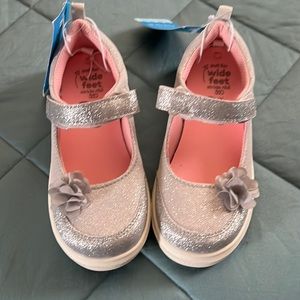 Stride rite 360 Mary Jane shoes / silver  / size 11